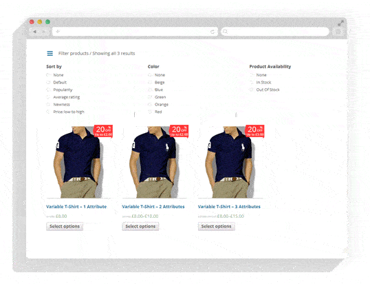 دانلود افزونه افزونه فیلتر ایجکس محصولات ووکامرس WooCommerce Product Filter